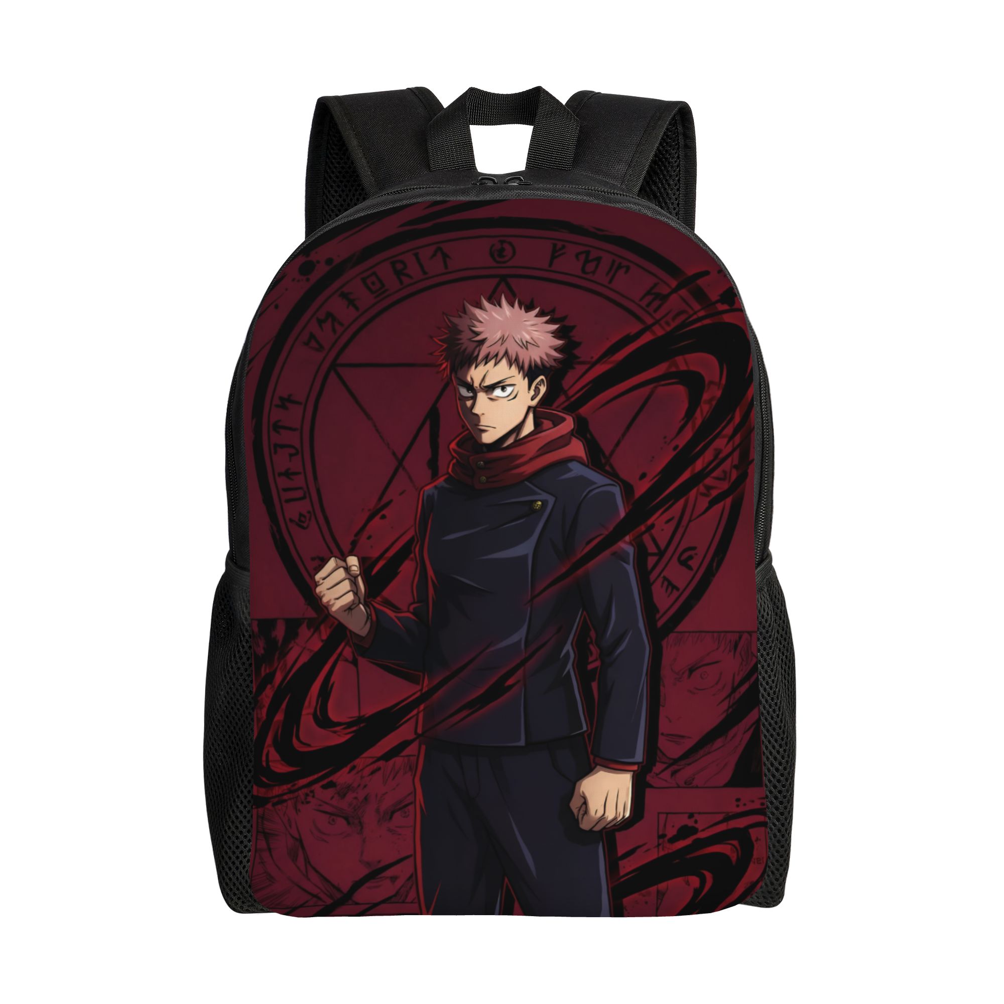 Laptop Accessories Bag For Men - 3D プリント J-Jujutsus K-Kaisens バックパック 男の子