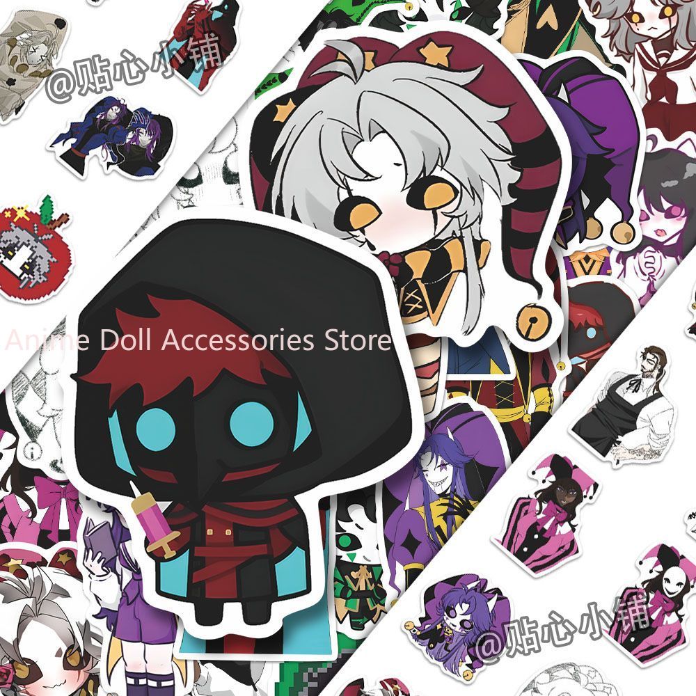 Laptop Accessories - 73 個ザ・フリーク・サーカス・ピエロアニメステッカー漫画落書きデカールヘルメットスケートボードラップトップオートバイステッカー装飾