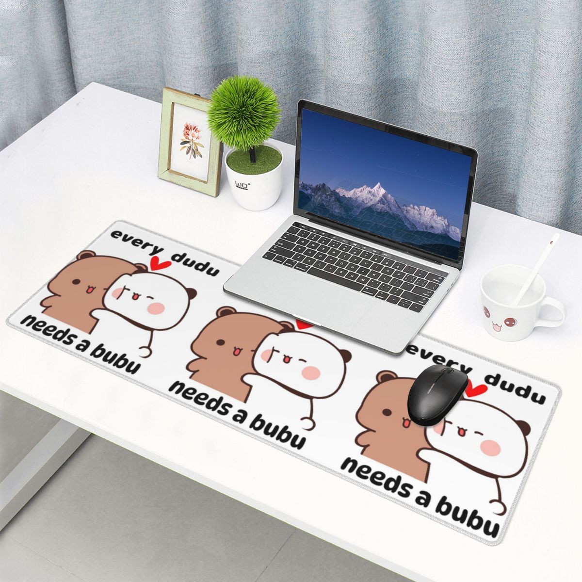 Laptop Accessories You Need - 大型マウスパッド、すべてのゲーマーに必要なBubuゲーマーPCラップトップマット、キーボードカーペット、コンピューターゲーミングオフィスアクセサリー、デスクマット