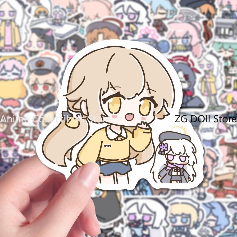 Laptop Accessories - 80 個アニメブルーアーカイブソラサキヒナステッカーラップトップギター用かわいい漫画ステッカー DIY 壁卓上を飾る
