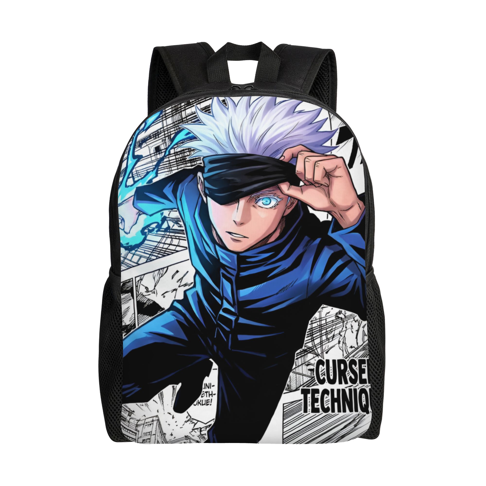 Laptop Accessories Bag For Men - J-Jujutsus K-Kaisens トラベルバックパック女性男性学校ラップトップブックバッグ漫画漫画クラシック映画大学生デイパックバッグ