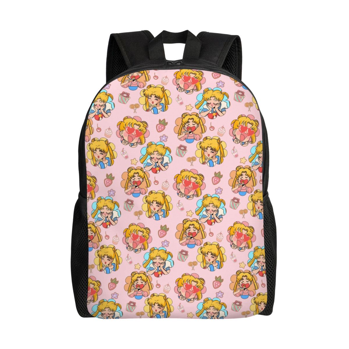 Laptop Accessories Bag For Men - パーソナライズされた S-Sailors M-Moons Mangas Japan バックパック