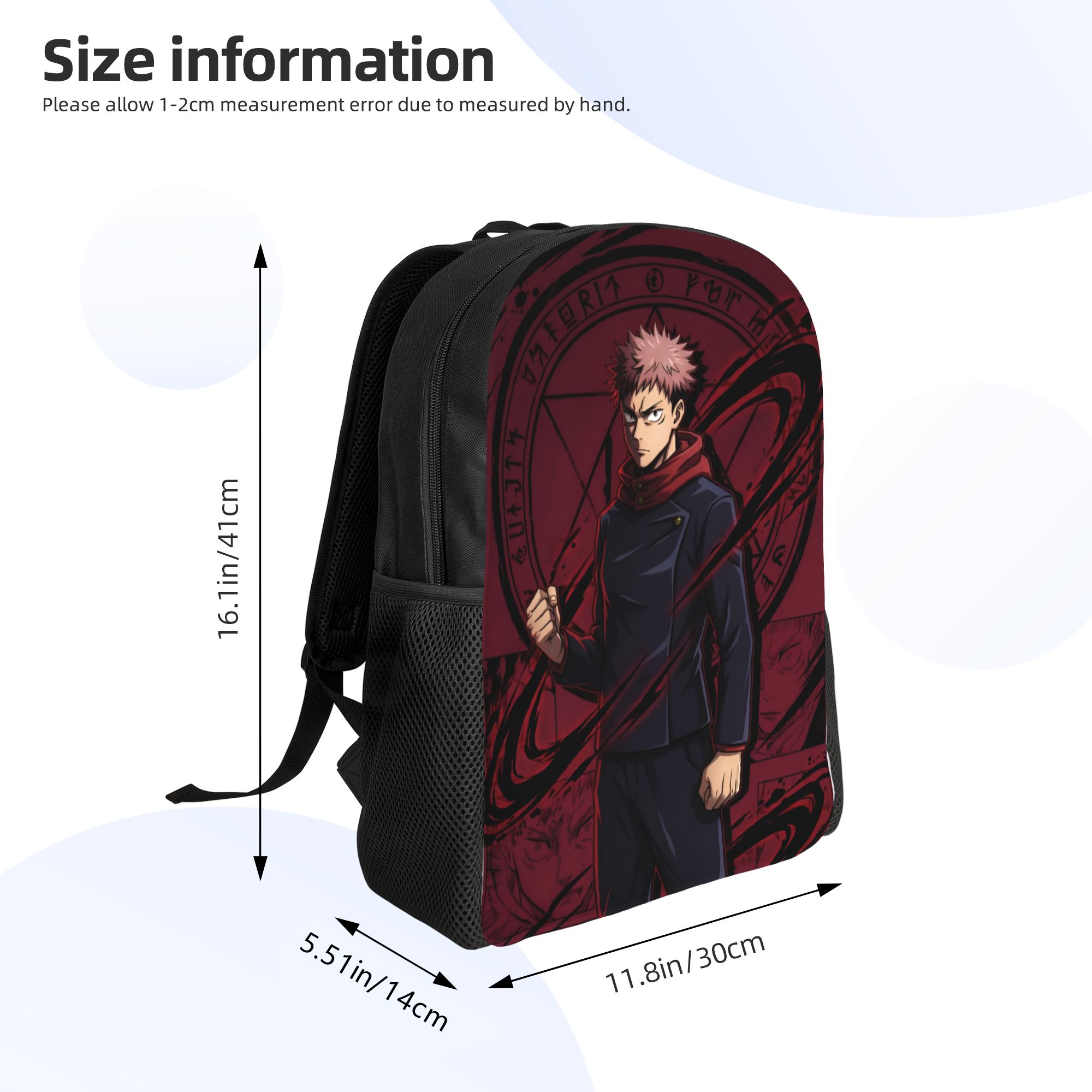 3D プリント J-Jujutsus K-Kaisens バ - Laptop Accessories Bag For Men のレビューと価格