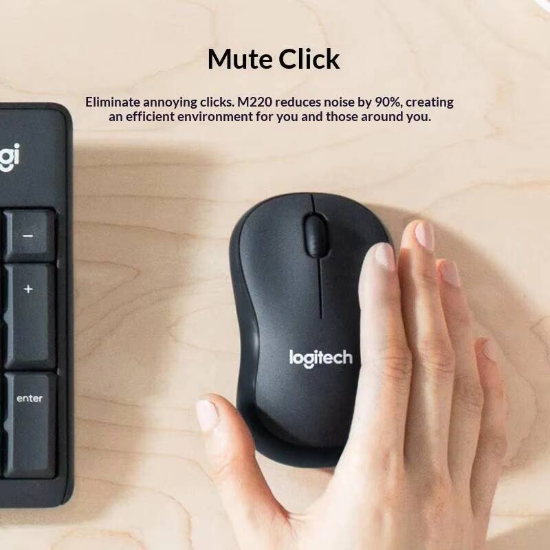 ロジクール M220 サイレントワイヤレスマウス 2.4GH - Laptop Accessories You Need のレビューと価格
