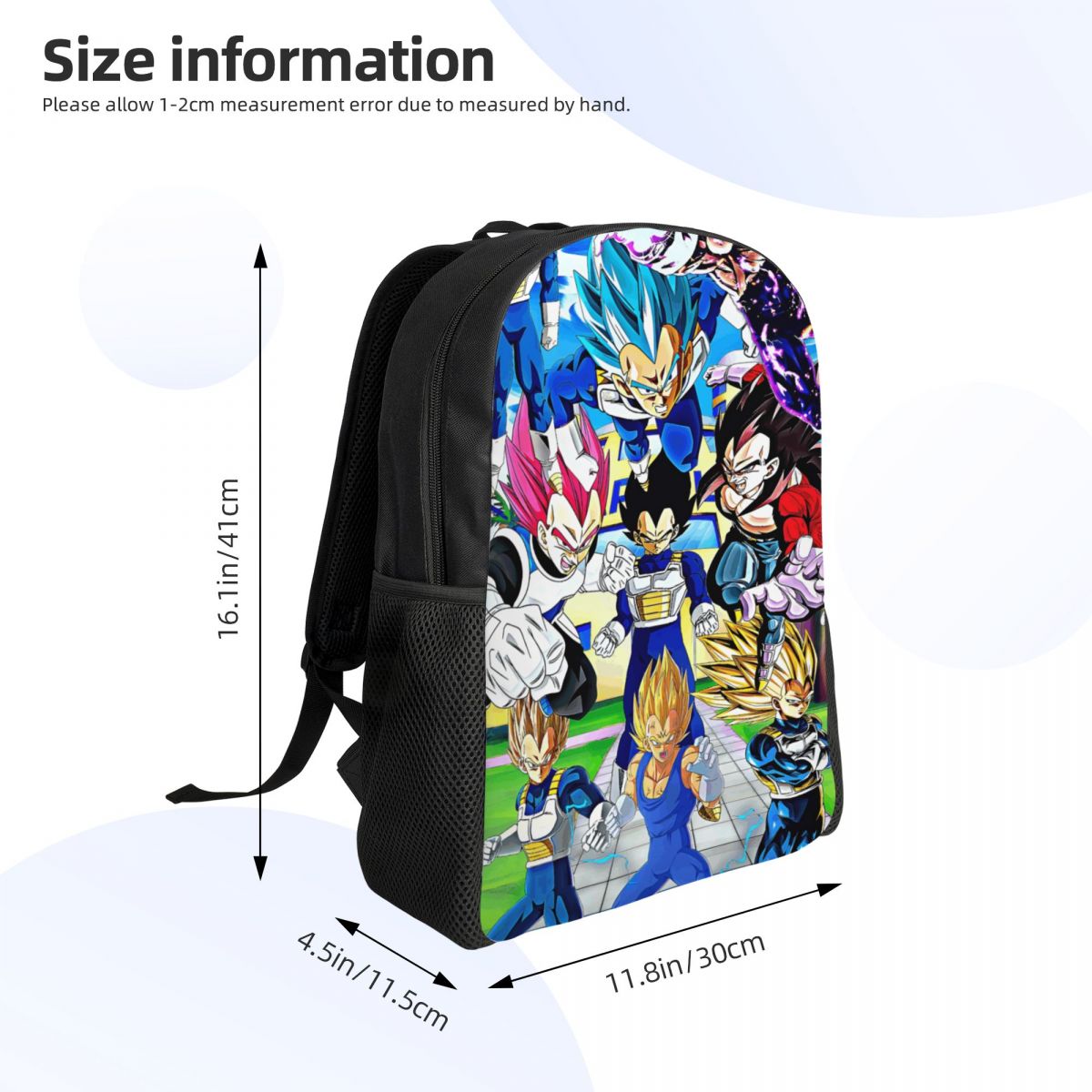 パーソナライズされた V-Vegetaes 日本アニメ ラッ - Laptop Accessories Bag For Men のレビューと価格