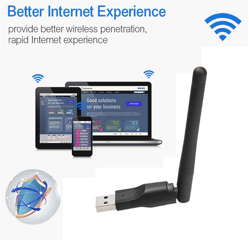 NIC レシーバー ドライバー不要の USB ワイヤレス W - Laptop Accessories All In One のレビューと価格