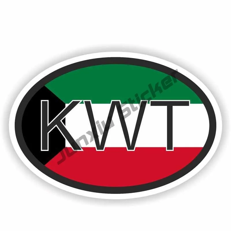 クウェート地図と旗ビニールステッカーおかしい車のバックミラー - Laptop Accessories Kuwait のレビューと価格