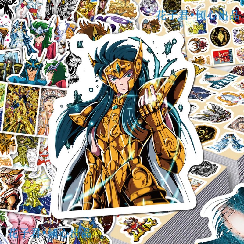 101 個聖闘士星矢アニメステッカー漫画キャラクター DIY - Laptop Accessories のレビューと価格