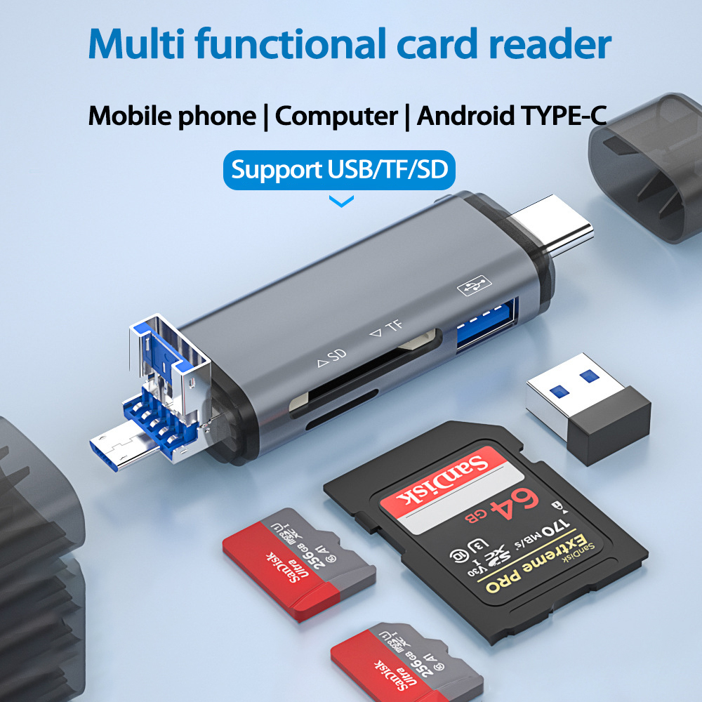 コンピューターと電話用のuthai-type-cカードリーダ - Laptop Accessories All In One のレビューと価格