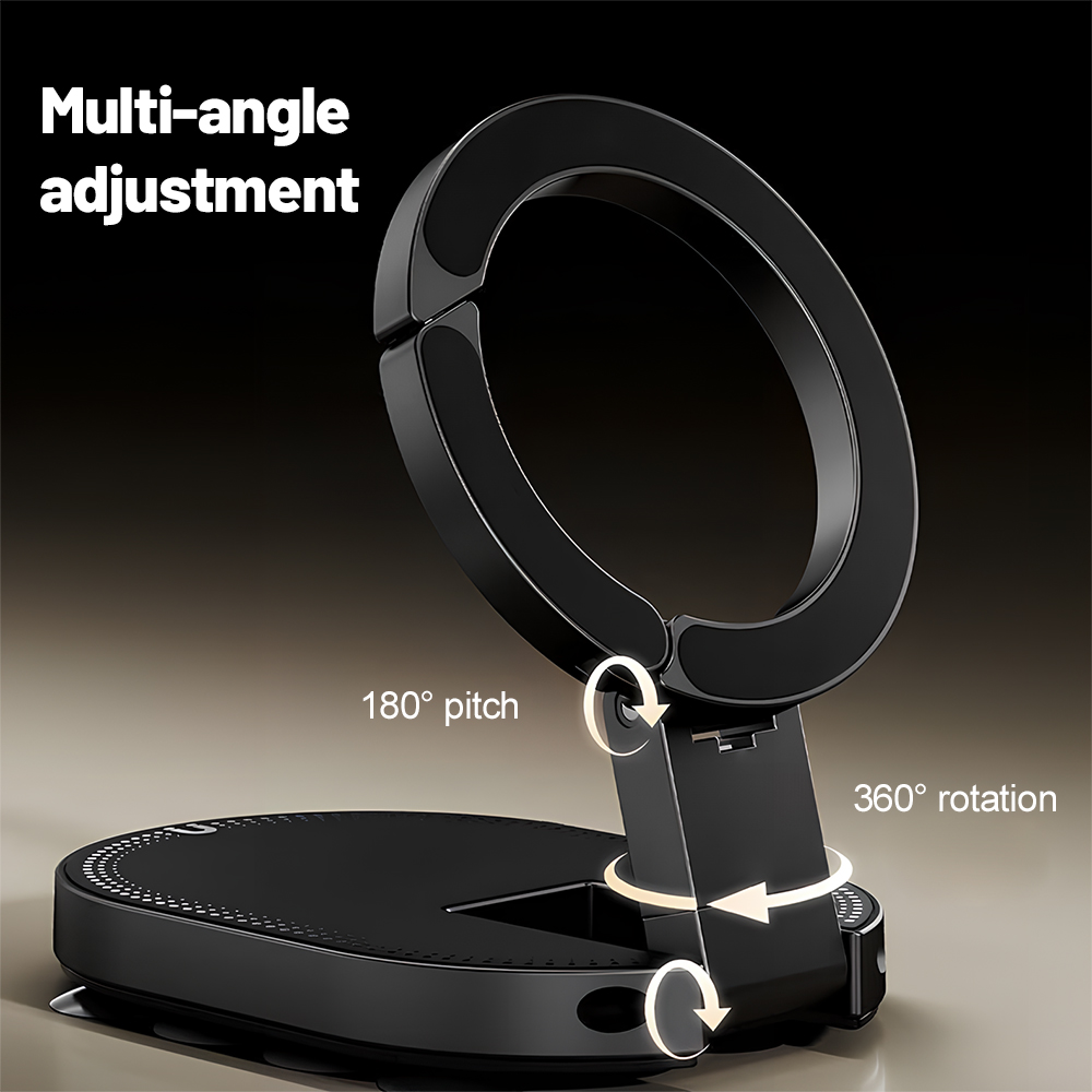 360 °   回転式3-in-1吸盤式マグネット携帯ホルダ - Laptop Accessories Organizer のレビューと価格