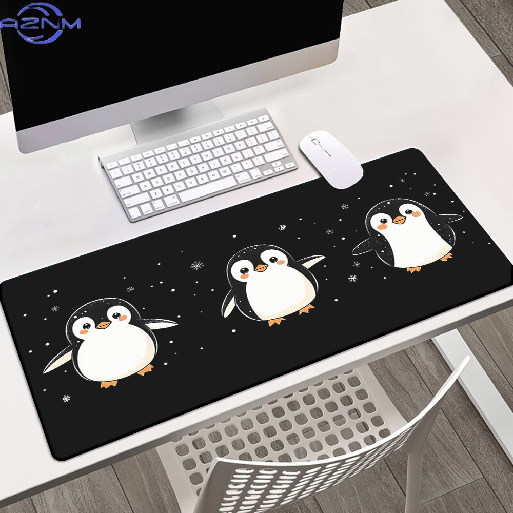 ブランドシンプルなペンギンマウスパッドアイアンアートゲーミン - Laptop Accessories Brand のレビューと価格