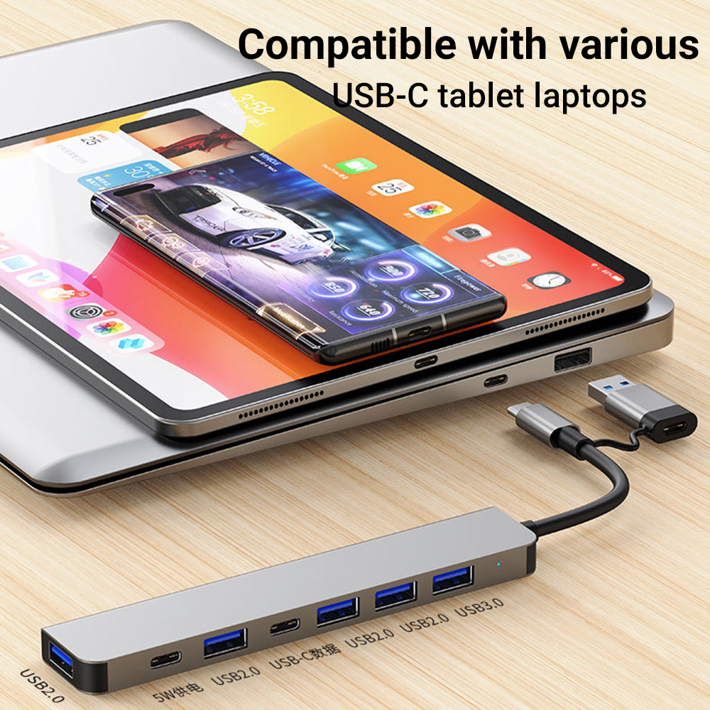 7-in-1 デュアルヘッド USB-C&USB ドッキング - Laptop Accessories You Need のレビューと価格
