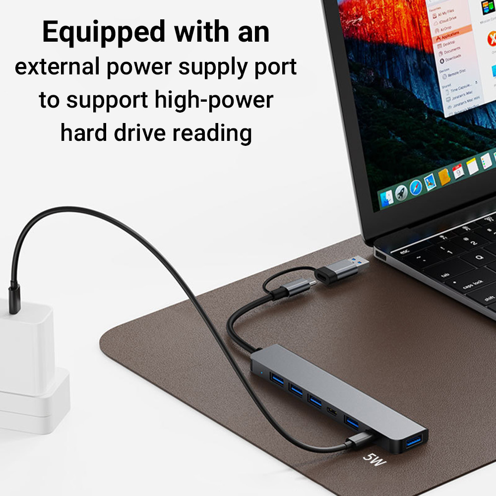 7-in-1 デュアルヘッド USB-C&USB ドッキング - Laptop Accessories You Need のレビューと価格