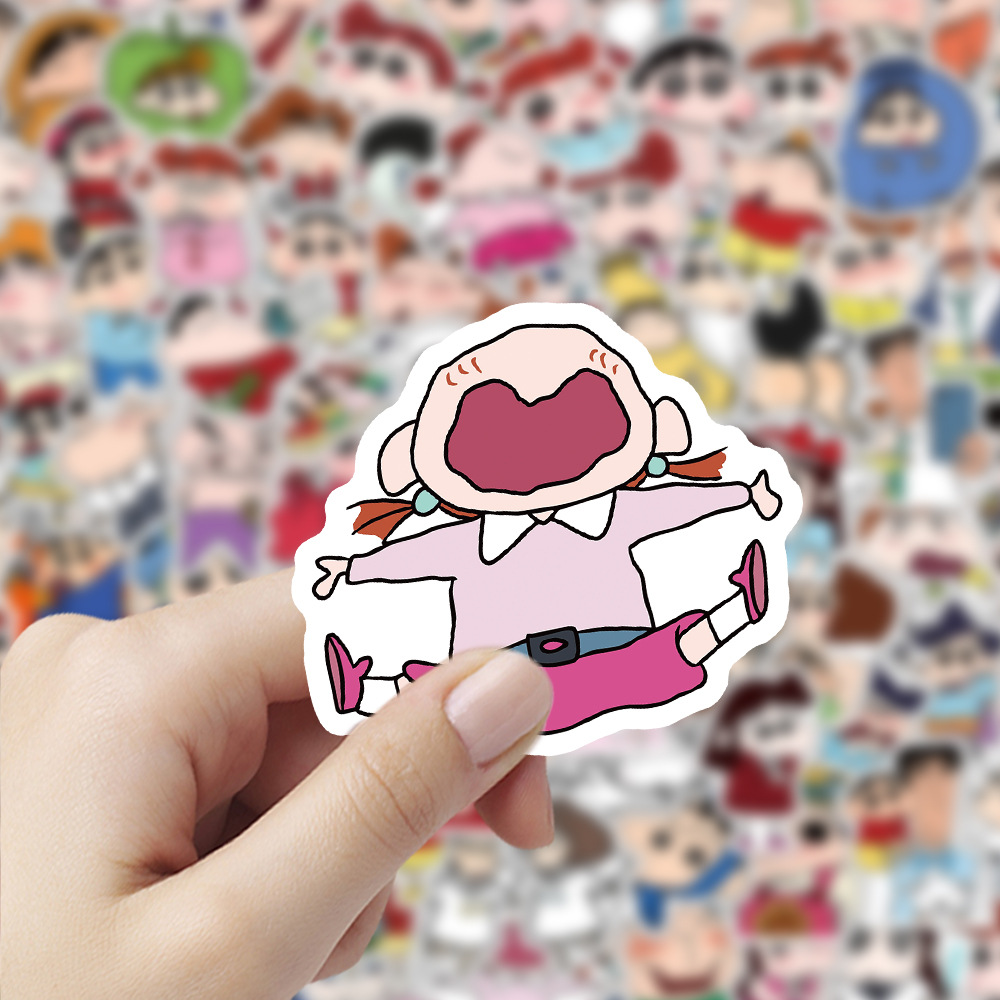 かわいい漫画アニメステッカー、防水グラフィティデカール（車、 - Laptop Accessories のレビューと価格