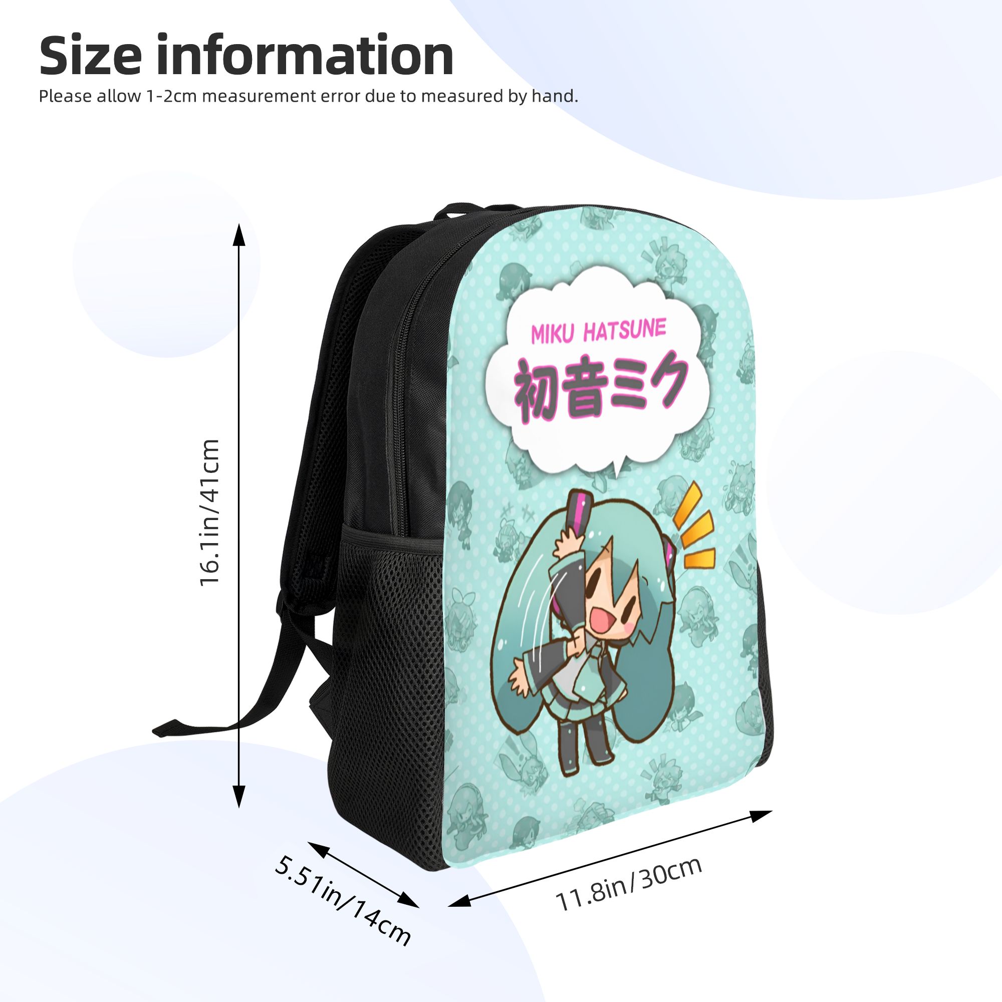 H-Hatsunes バックパック 男の子 女の子用 ミクス - Laptop Accessories Bag For Men のレビューと価格