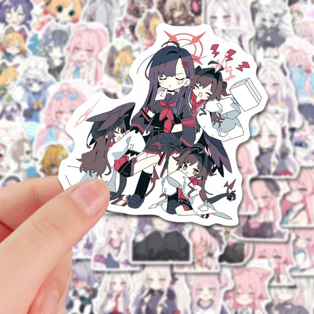 防水ブルーアーカイブステッカー,デカール,ブルーアーカイブ, - Laptop Accessories For Girls のレビューと価格