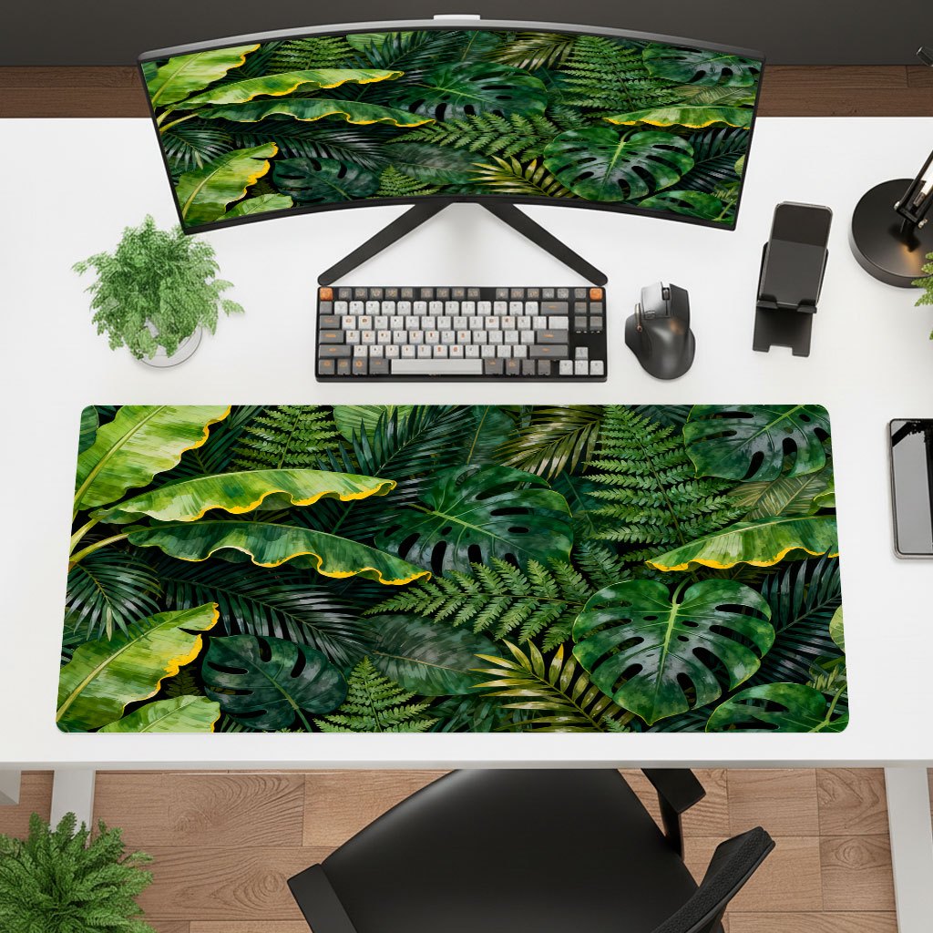 ブランド大判リーフアイロンマウスパッドHDプリントゲーミング - Laptop Accessories Brand のレビューと価格