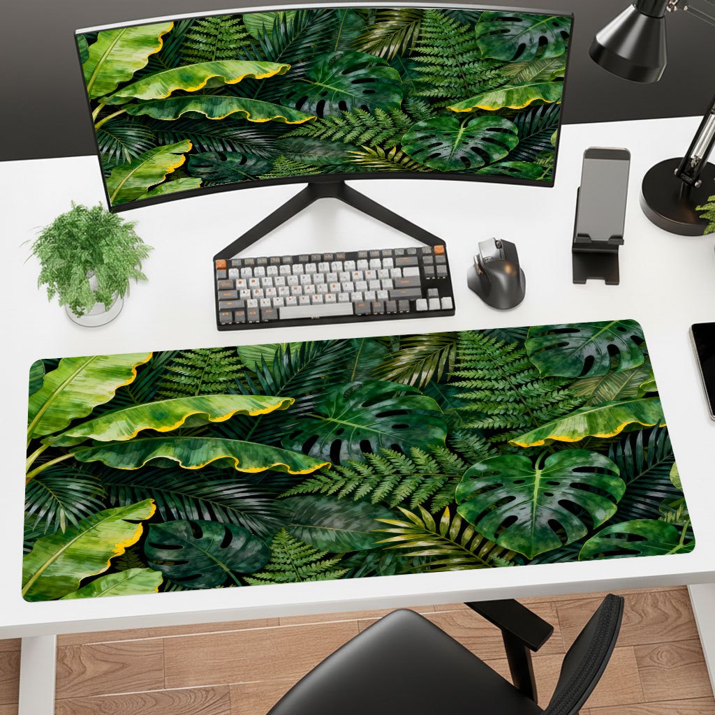 ブランド大判リーフアイロンマウスパッドHDプリントゲーミング - Laptop Accessories Brand のレビューと価格