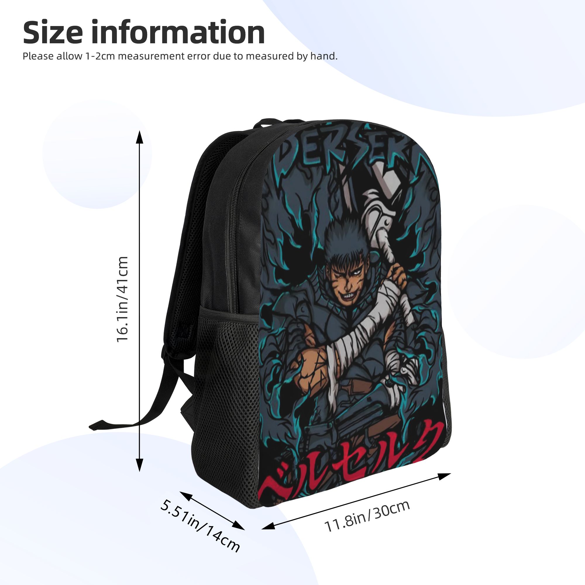 B-Berserks トラベルバックパック女性男性学校ラップ - Laptop Accessories Bag For Men のレビューと価格