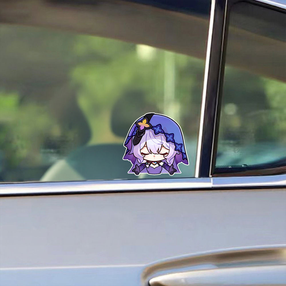 かわいいアニメガールズステッカー ホンカイ・スターレール ブ - Laptop Accessories For Girls のレビューと価格