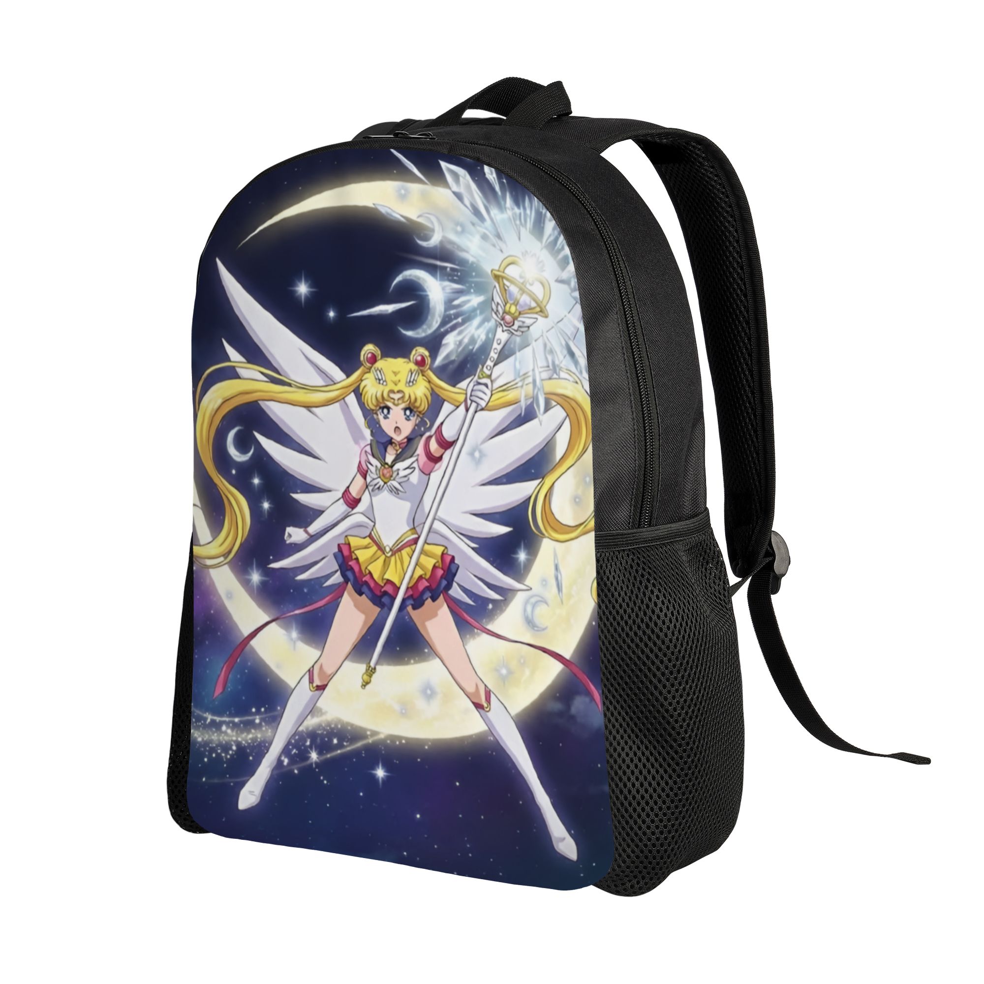 カスタム S-セーラームーンズ バックパック 女性 男性 大 - Laptop Accessories Bag For Men のレビューと価格