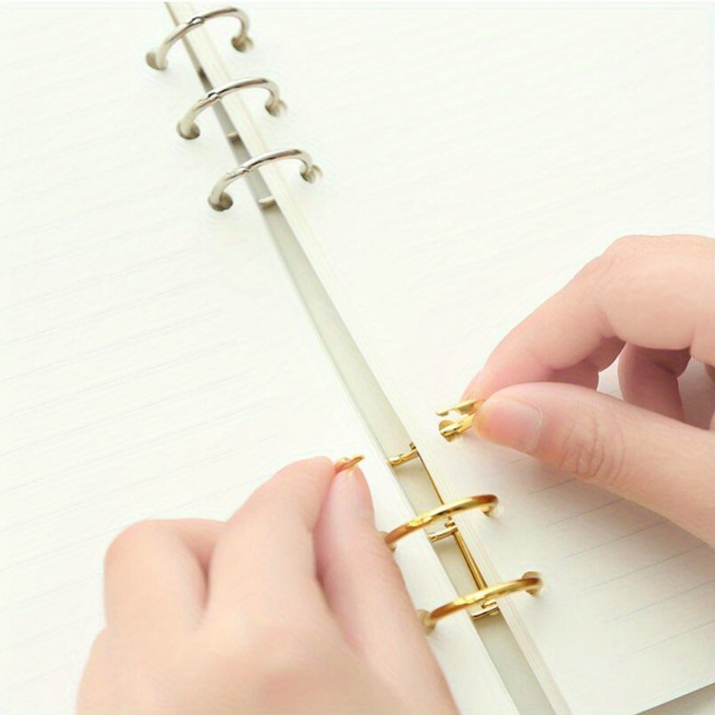 10 個金属ルーズリーフブックバインダーリングカレンダーサー - Laptop Office Accessories のレビューと価格