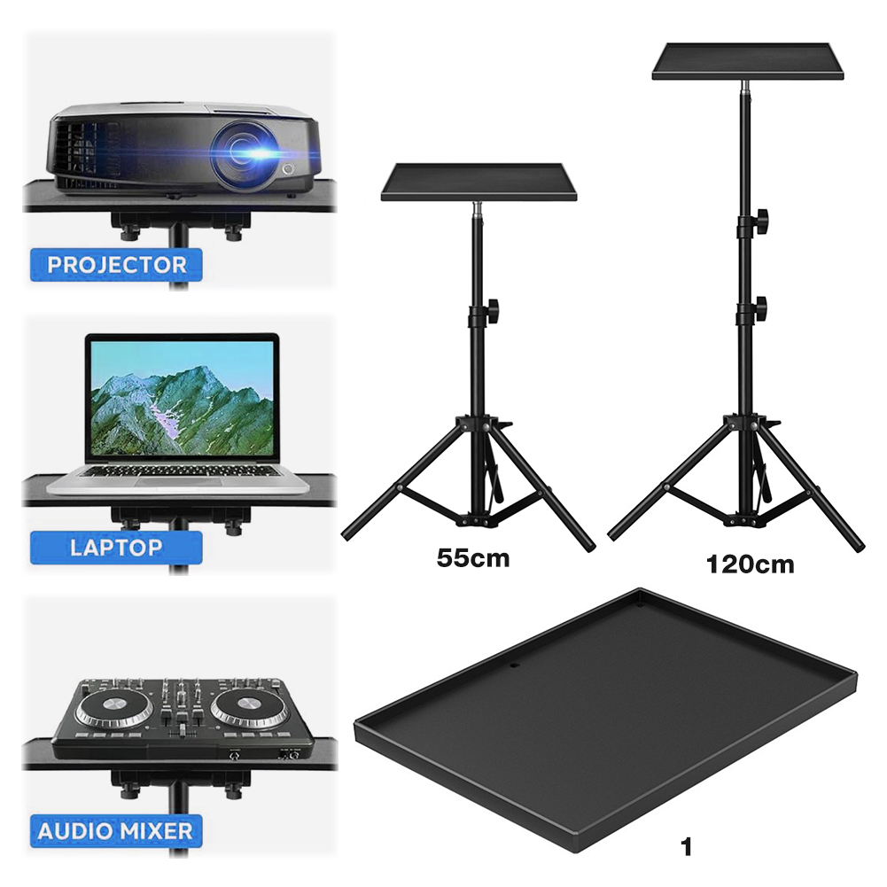 ユニバーサルラップトッププロジェクター三脚スタンド 1/4  - Laptop Accessories Organizer のレビューと価格