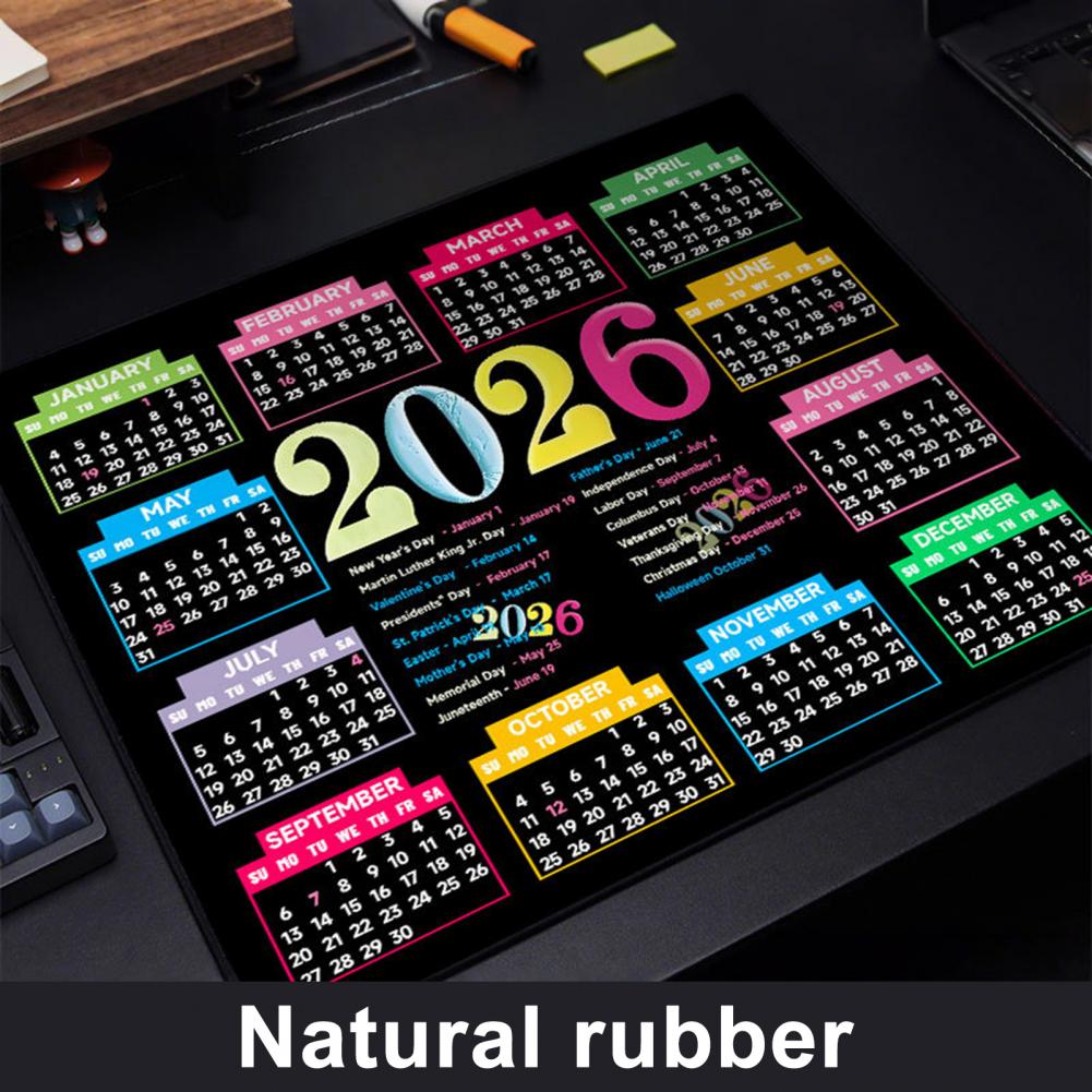 2026 カレンダー マウスパッド 防水 ホーム オフィス  - Laptop Office Accessories のレビューと価格