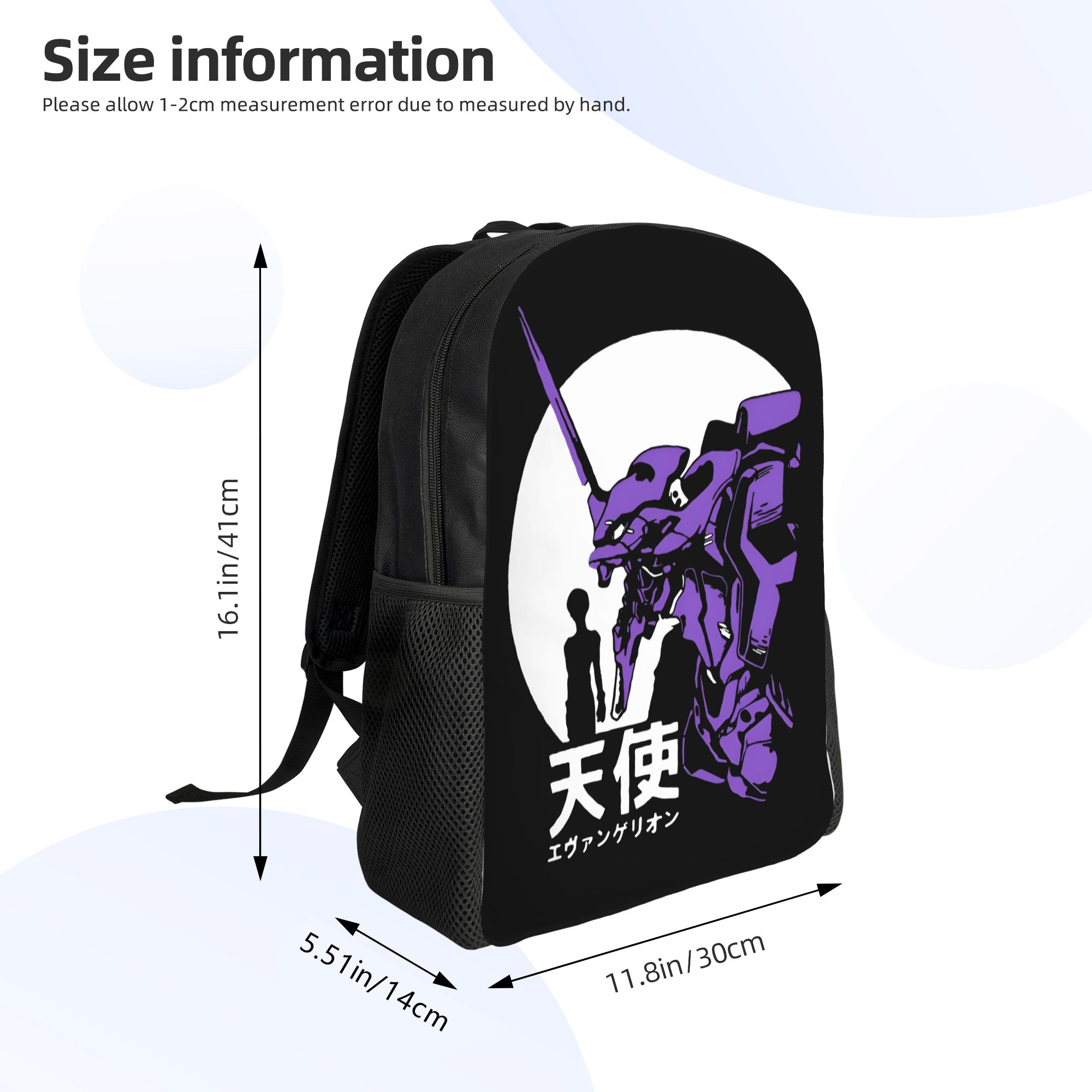 3D プリント E-エヴァンゲリオンバックパックメカスタイル - Laptop Accessories Bag For Men のレビューと価格