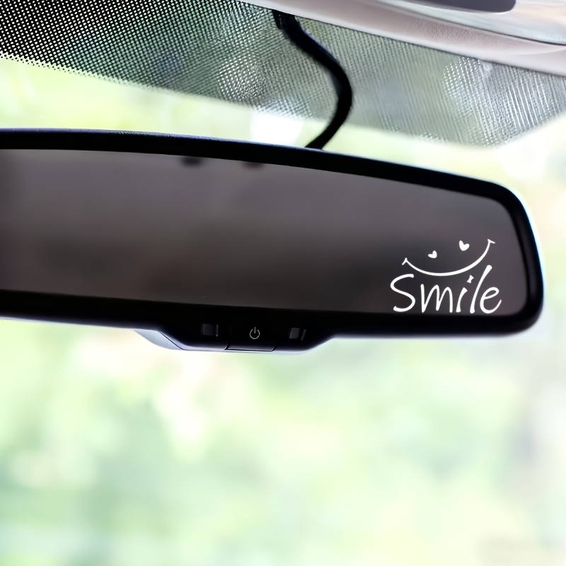 スマイルライフレタープリント防水装飾ビニールデカール車のバッ - Laptop Office Accessories のレビューと価格