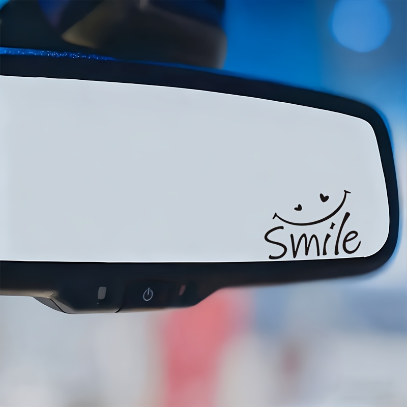 スマイルライフレタープリント防水装飾ビニールデカール車のバッ - Laptop Office Accessories のレビューと価格