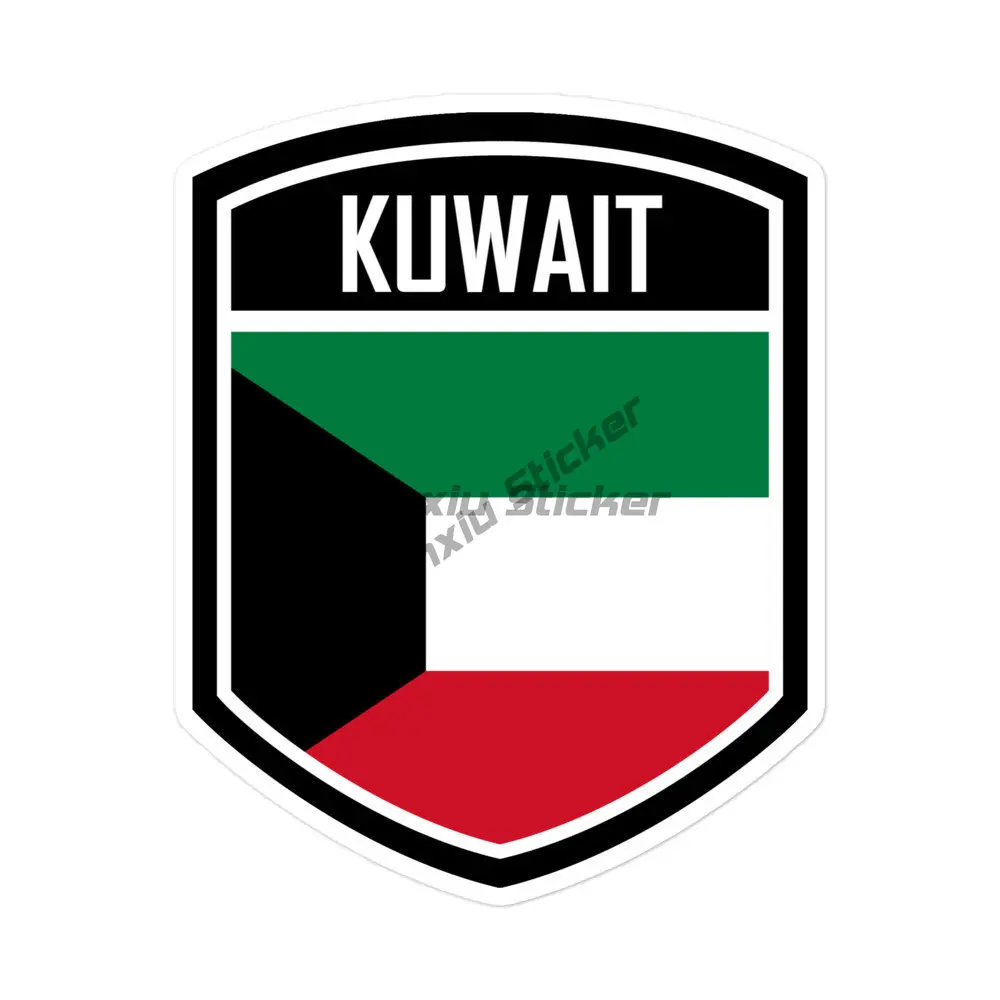 KWT クウェート国旗地図国章クリエイティブ PVC ステッ - Laptop Accessories Kuwait のレビューと価格