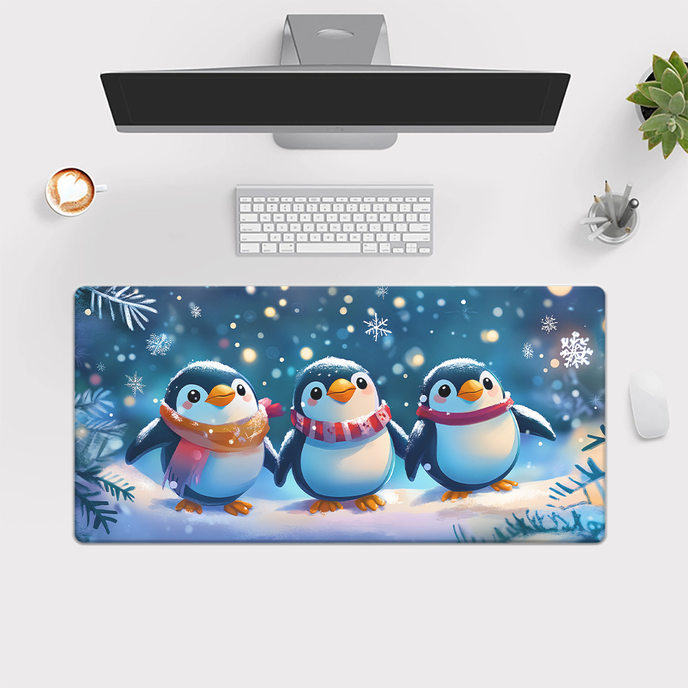 ブランドペンギンマウスパッドアイアンアート滑り止めゴム製ゲー - Laptop Accessories Brand のレビューと価格